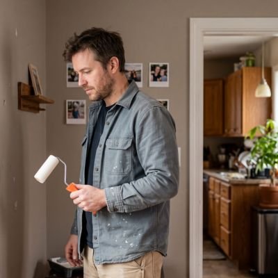 Rouleau à peinture kit complet homme