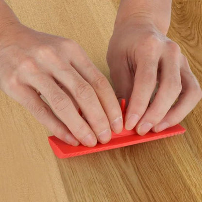 Rouleau peinture motif peigne effet bois plancher