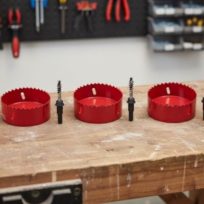 Scie cloche Bimétallique M42 100 à 200mm établi