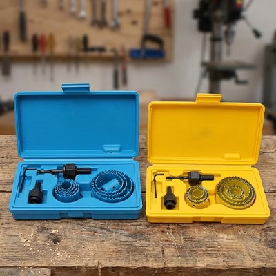 Scie cloche réglable coupe sur mesure ensemble