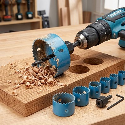 Scie cloche réglable coupe sur mesure lames