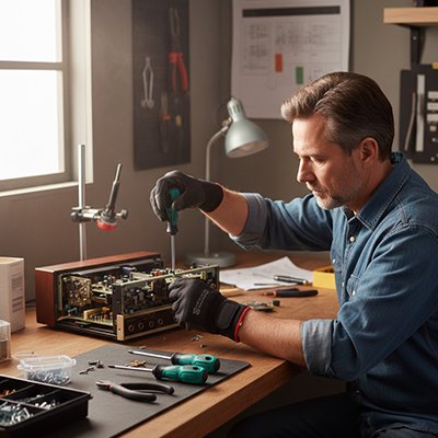 Tournevis américain jeu de 3 précision pro homme 