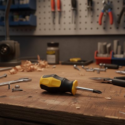 Tournevis cruciforme Court VECONOR atelier