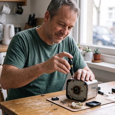 Tournevis de précision Magnétique portable 1/4" EDC dans la main d'un homme 