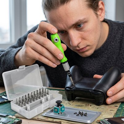 Tournevis de précision Multi-embouts manette