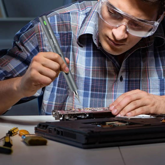 Tournevis électrique professionnel led précis ordinateur