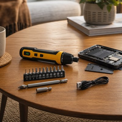 Tournevis électrique professionnel sans fil 3,7V kit