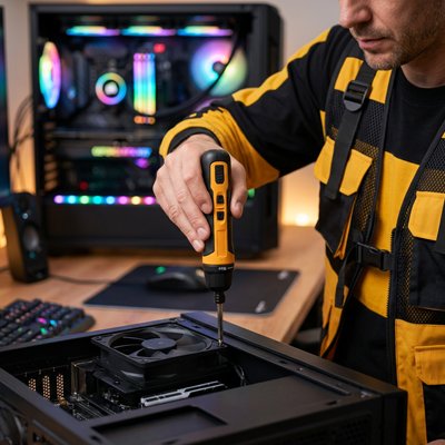 Tournevis électrique professionnel sans fil 3,7V ordinateur