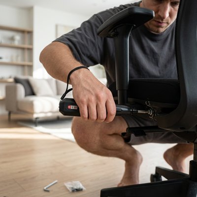 Tournevis électrique professionnel sans fil 4.2V chaisse