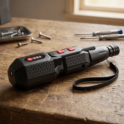 Tournevis électrique professionnel sans fil 4.2V noir