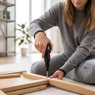 Tournevis électrique professionnel sans fil 4.2V table