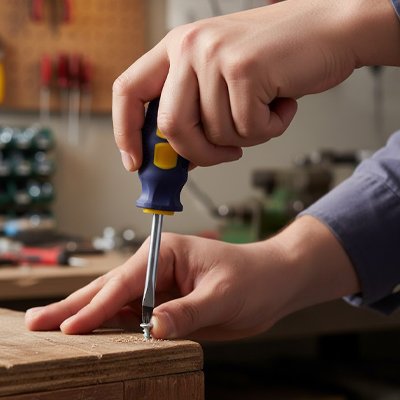 Tournevis Mini Cruciforme et Plat Plat-poignée