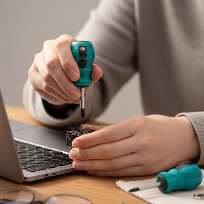 Tournevis Mini tom pouce vert ordinateur